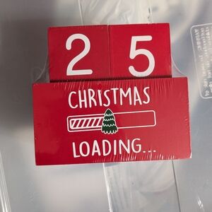 New Christmas Countdown Blocks